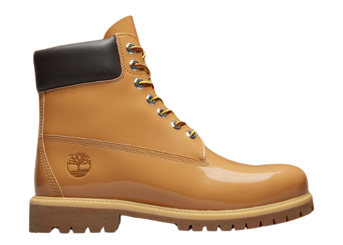 Timberland 6 Lace Waterproof Boot Veneda Carter Wheat Patent W A65J3231