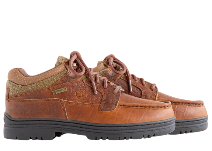 靴 Timberland JOUNAL STANDARD Women's Stone Street Mid 7-Eye Platform Boots - Wheat