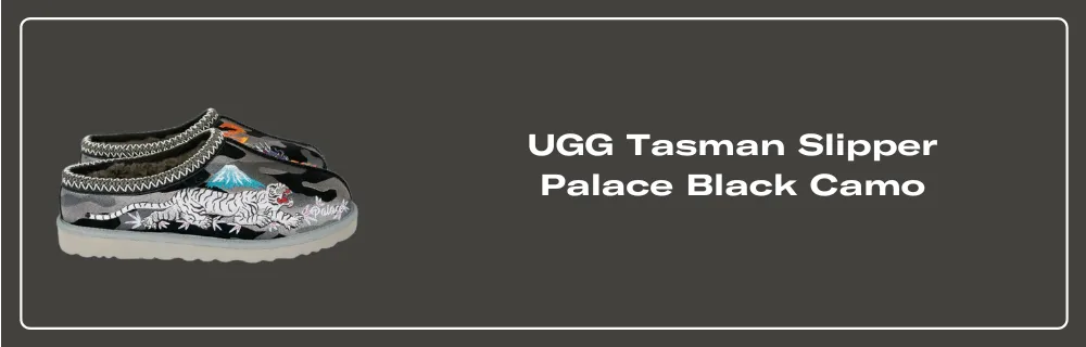 UGG Tasman Slipper Palace Black Camo Raffles & Where to Buy