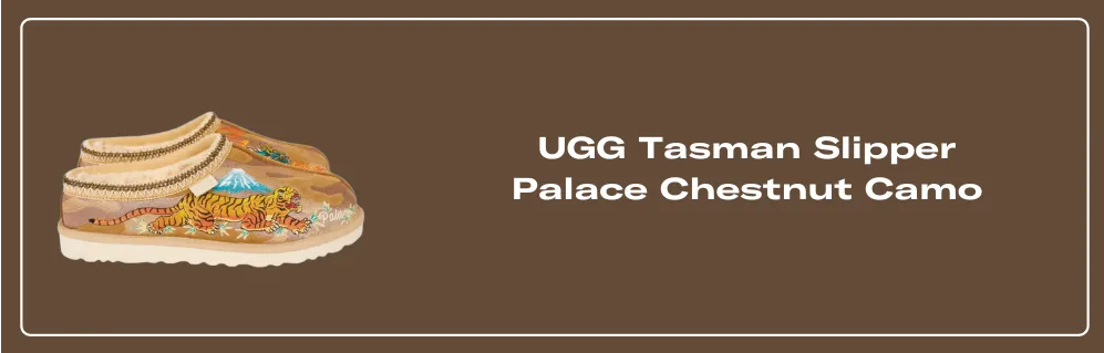 UGG Tasman Slipper Palace Chestnut Camo Raffles & Where to Buy