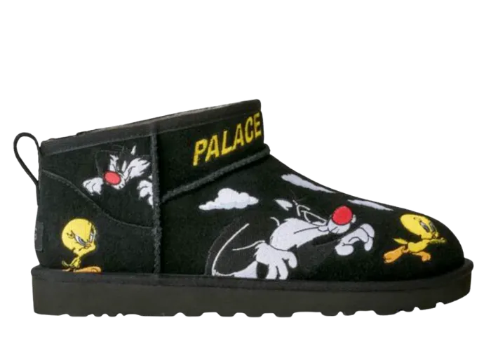 UGG Tasman Slipper Palace Looney Tunes Black - 1181910-BLK