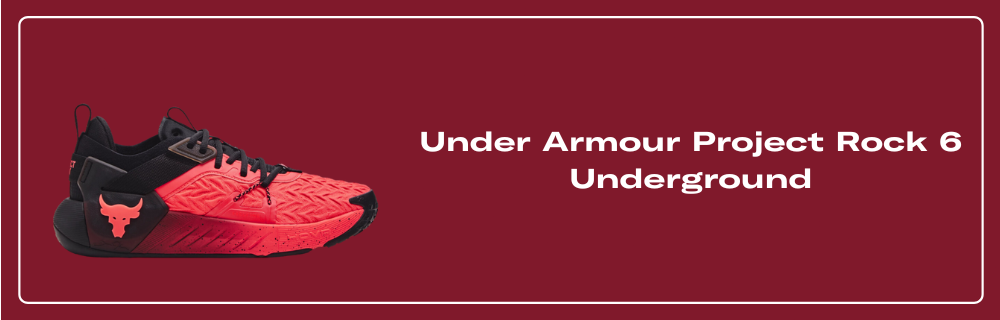 Under Armour Project Rock 6 Underground - 3026534-800