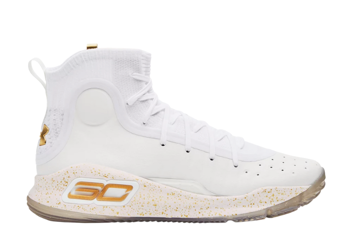 Under Armour Curry 4 Retro White Gold 1298306 111