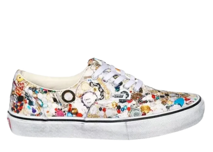 Supreme × Mike Kelley × Vans Era 27cm Vans Era Supreme Mike Kelley White Raffles & Where to Buy