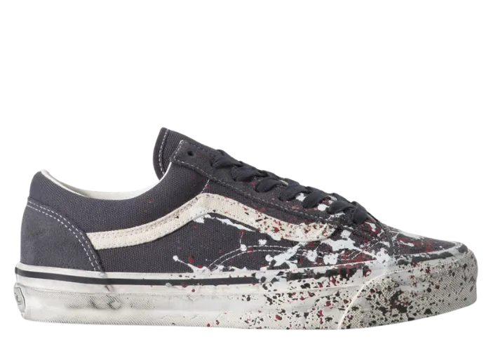 Vans Old Skool 36 Paint Splatter Charcoal Grey