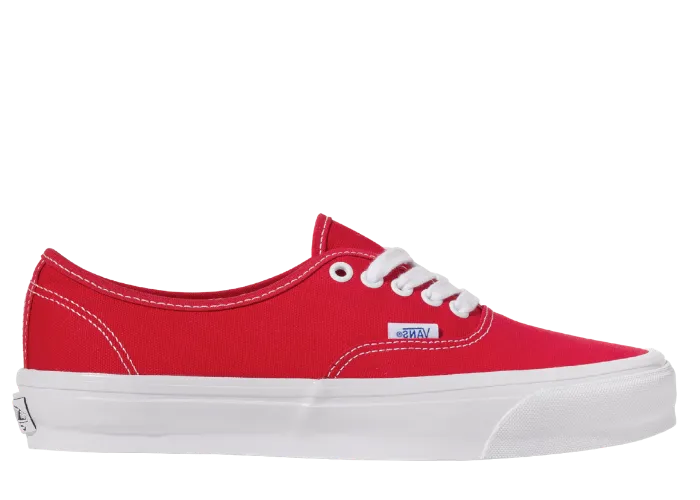 Vans Premium Authentic Needlework White Red - VN000Y0S448
